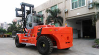 Diesel Engine 40 Ton Forklift , Container Lifting Forklift Customised Color